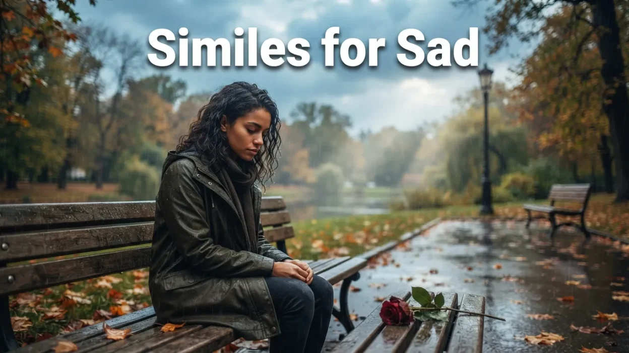 Similes for Sad