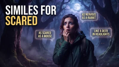 Similes for Scared