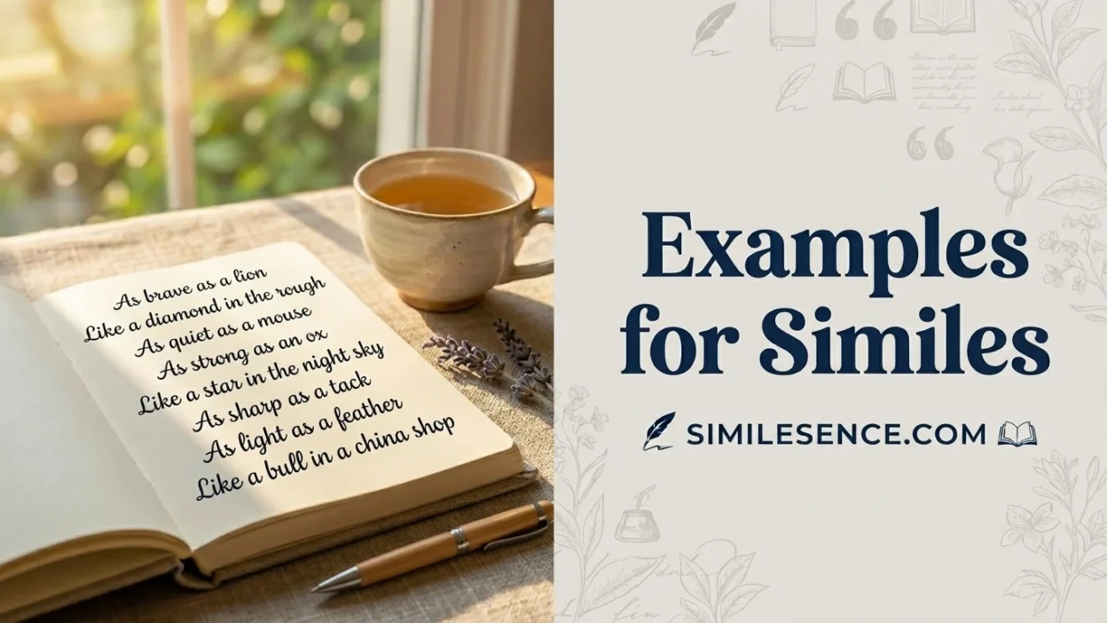 Examples for Similes