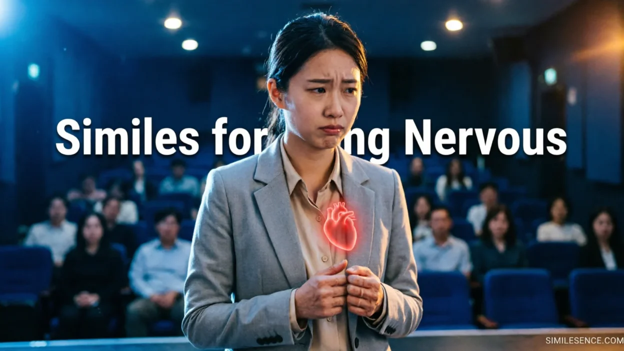 Similes for Being Nervous