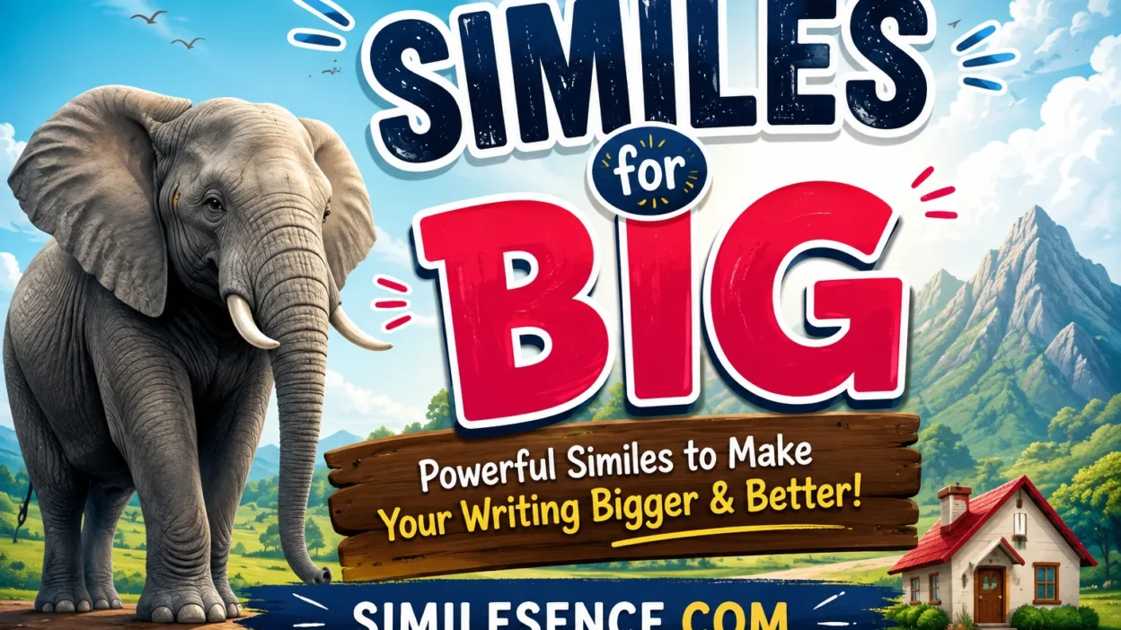 Similes for Big
