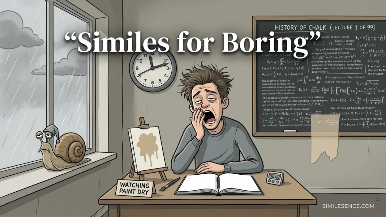 Similes for Boring
