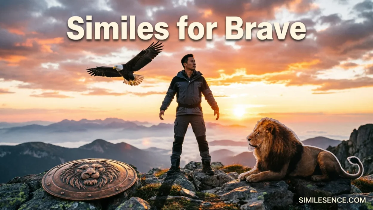Similes for Brave