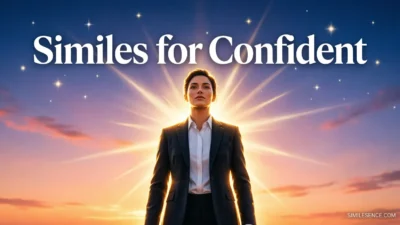 Similes for Confident