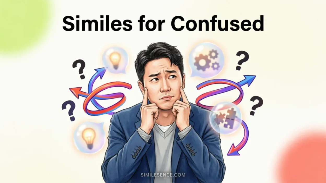 Similes for Confused