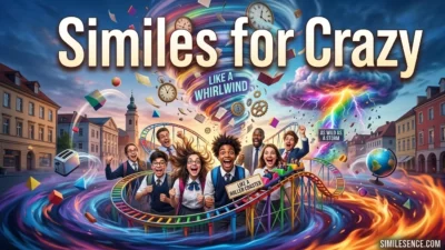 Similes for Crazy