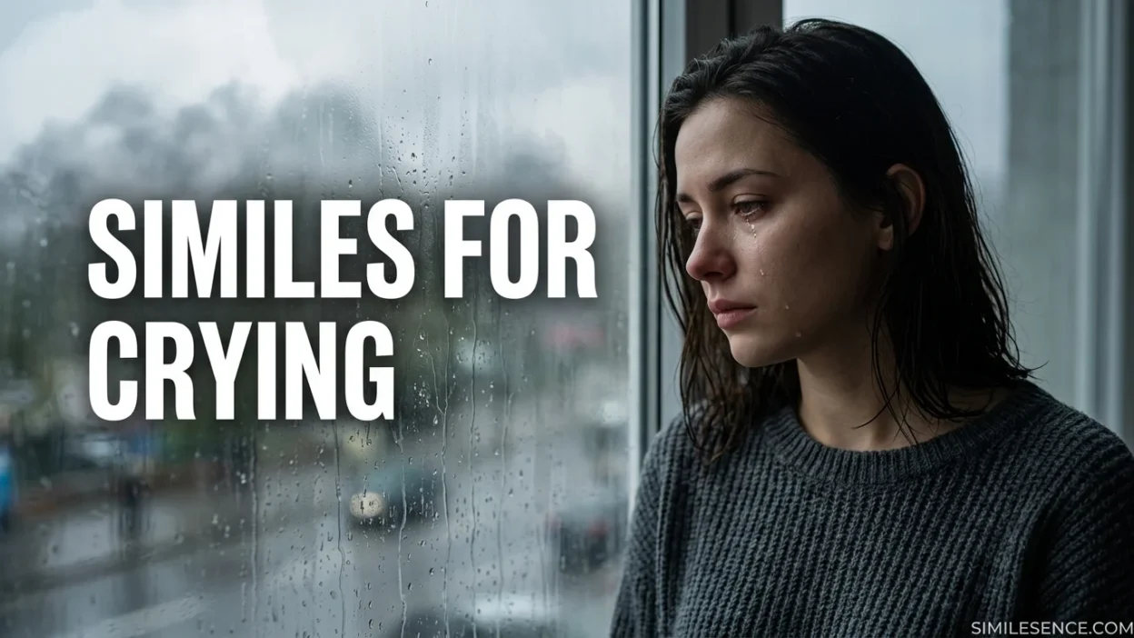 Similes for Crying