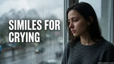 Similes for Crying