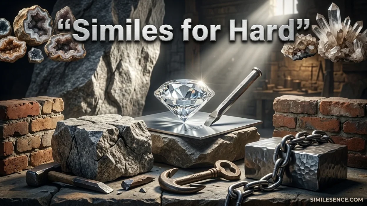 Similes for Hard