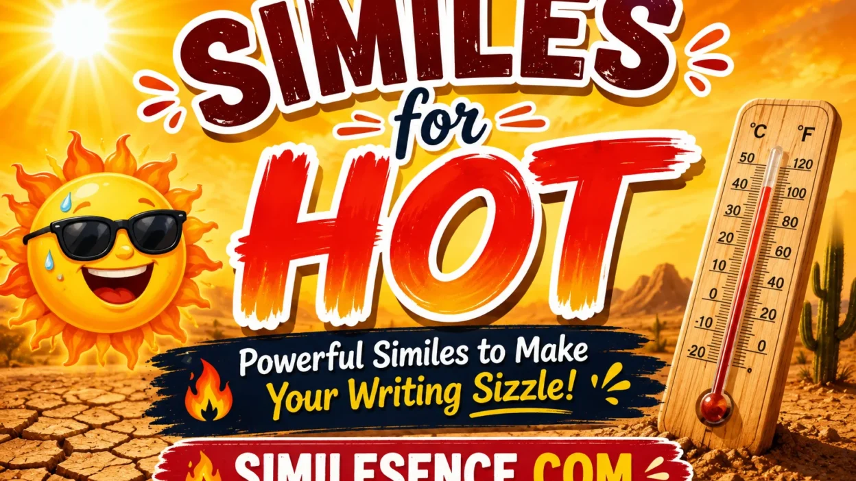 Similes for Hot