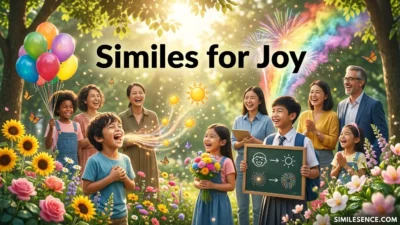 Similes for Joy
