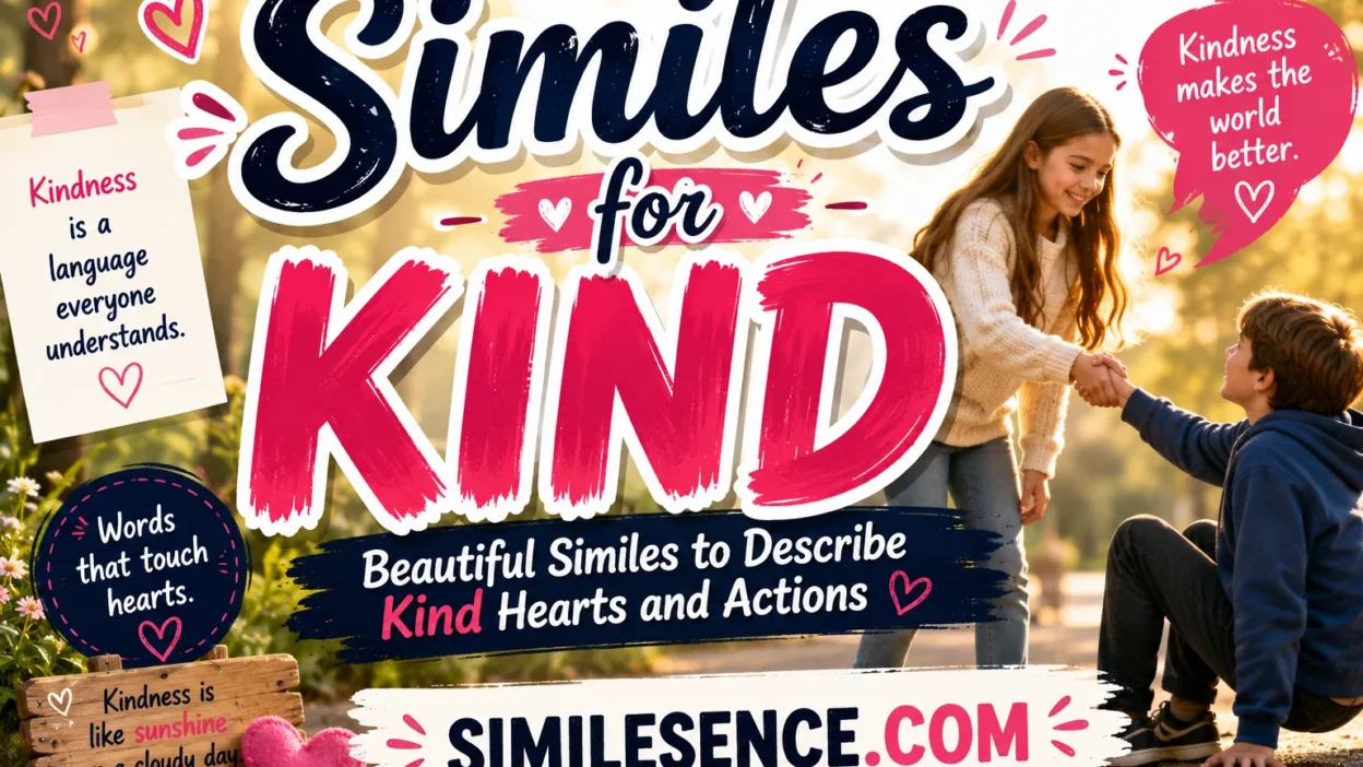 Similes for Kind