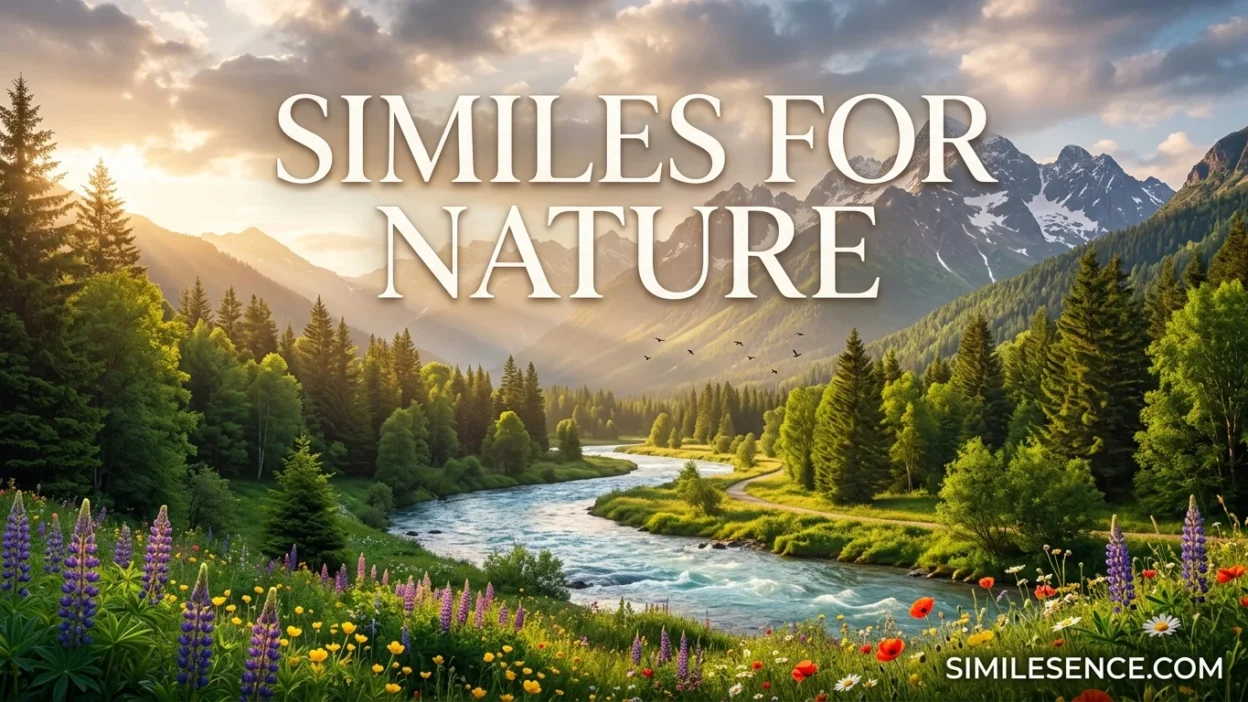 Similes for Nature