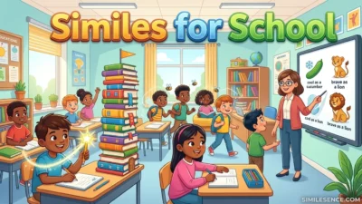 Similes for School