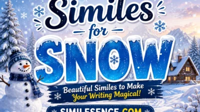 Similes for Snow