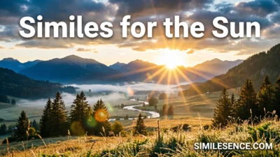 Similes for the Sun
