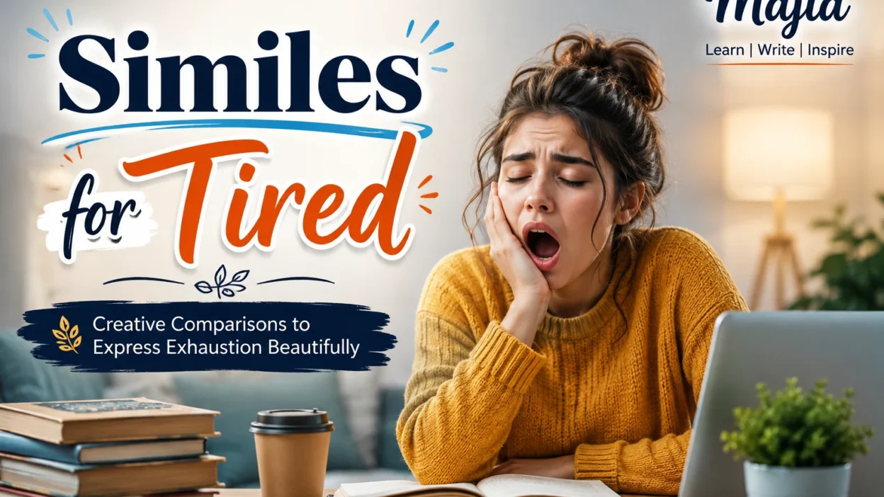 Similes for Tired
