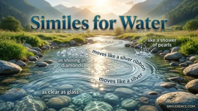 Similes for Water