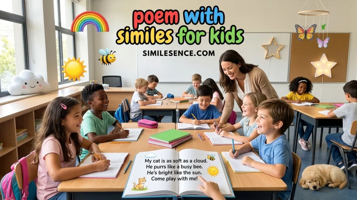 Poem With Similes for Kids