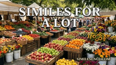 Similes for a Lot