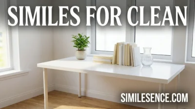 Similes for Clean