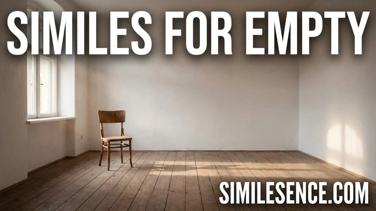 Similes for Empty