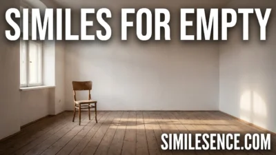 Similes for Empty