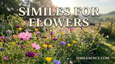 Similes for Flowers