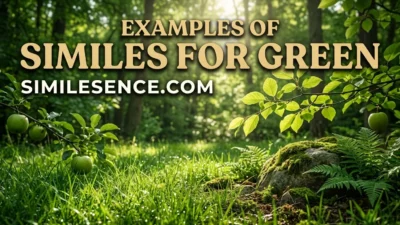 Similes for Green