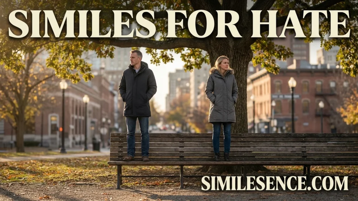 Similes for Hate