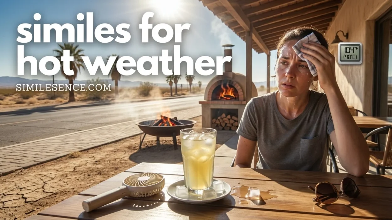 Similes for Hot Weather