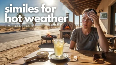 Similes for Hot Weather