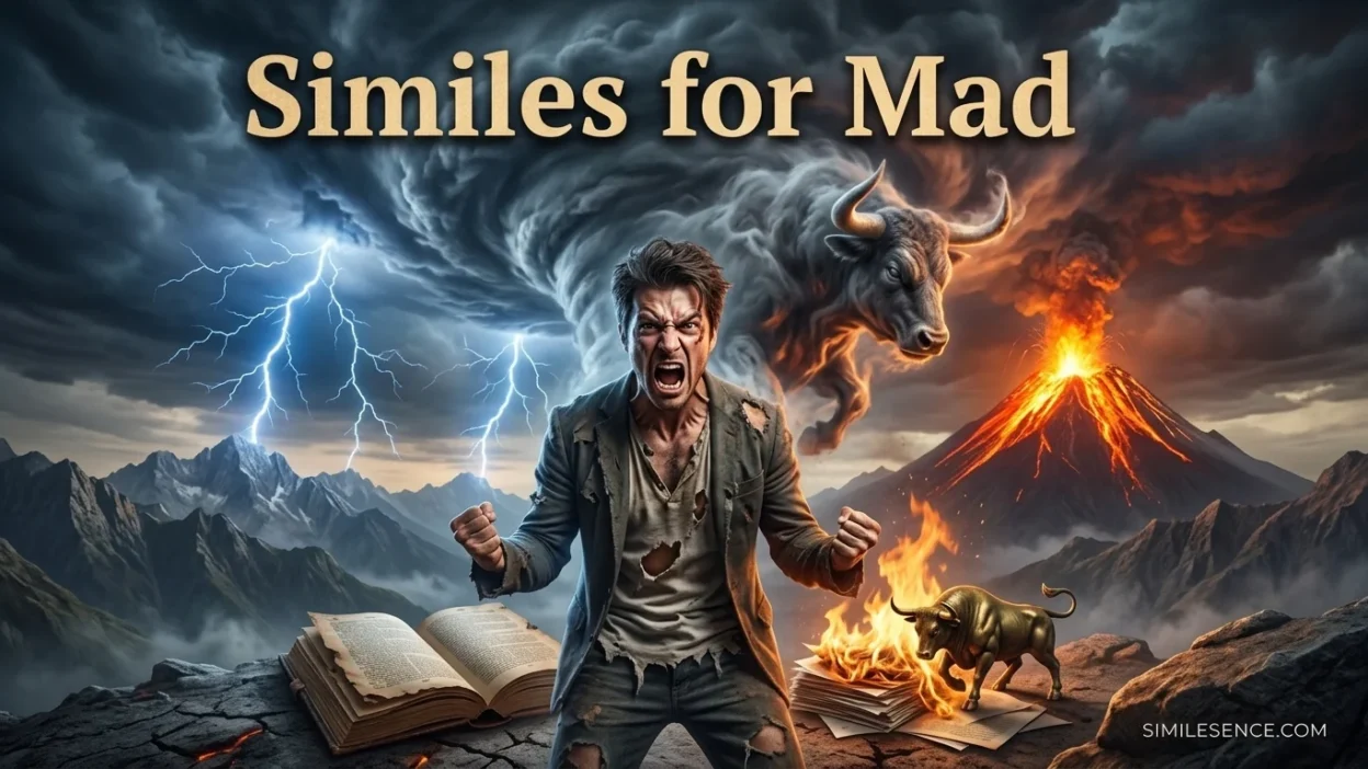 Similes for Mad