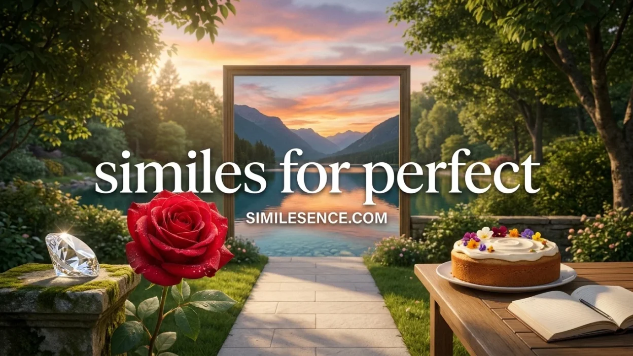 similes for perfect