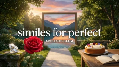 similes for perfect