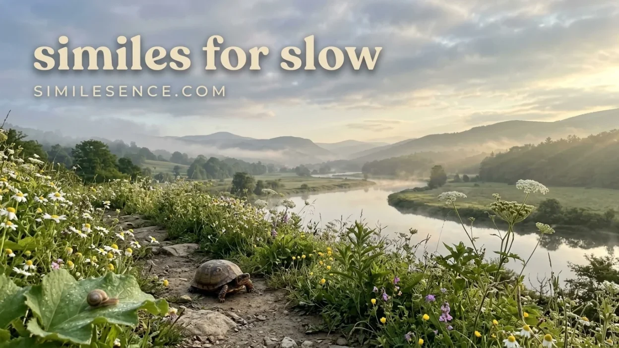 Similes for Slow