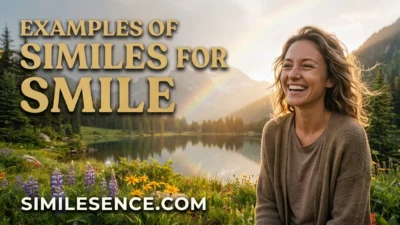 similes for smile