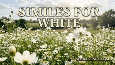 Similes for White